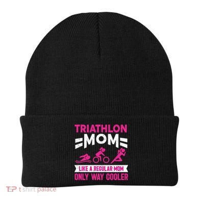 Triatlon Triathlete Triathlon Mom Gift Beanie
