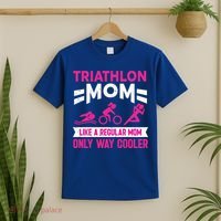 Triatlon Triathlete Triathlon Mom Gift T-Shirt thumb 2