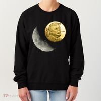 $Trump To The Moon Women's Sweatshirt thumb 0