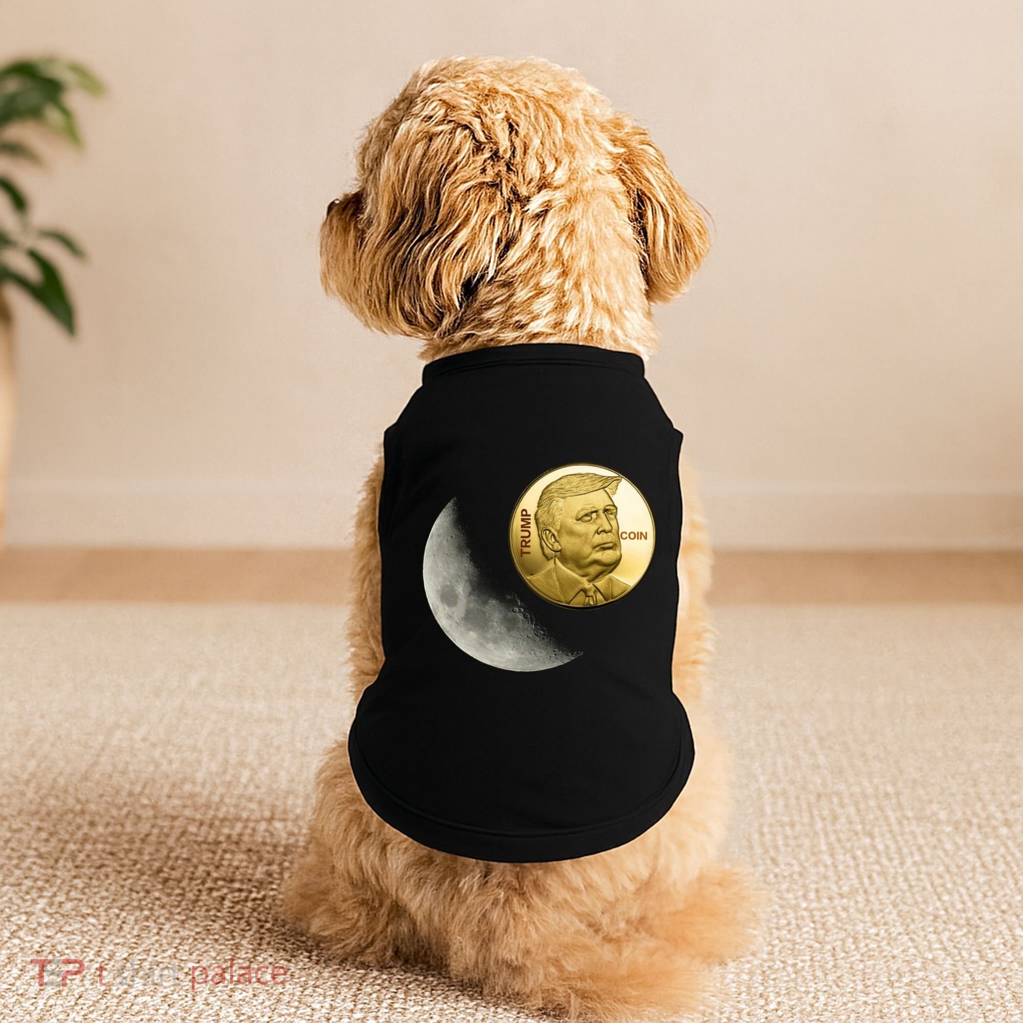 $Trump To The Moon Doggie Tank
