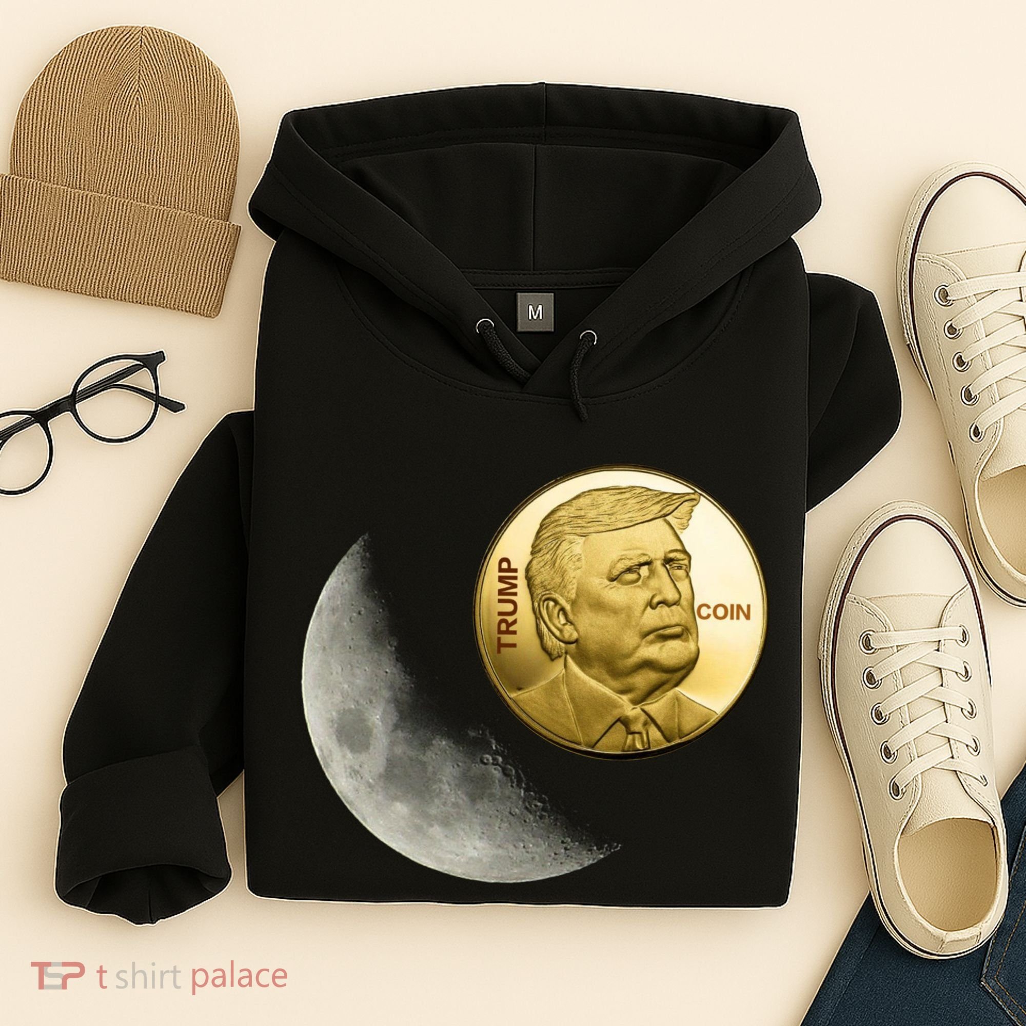 $Trump To The Moon Hoodie