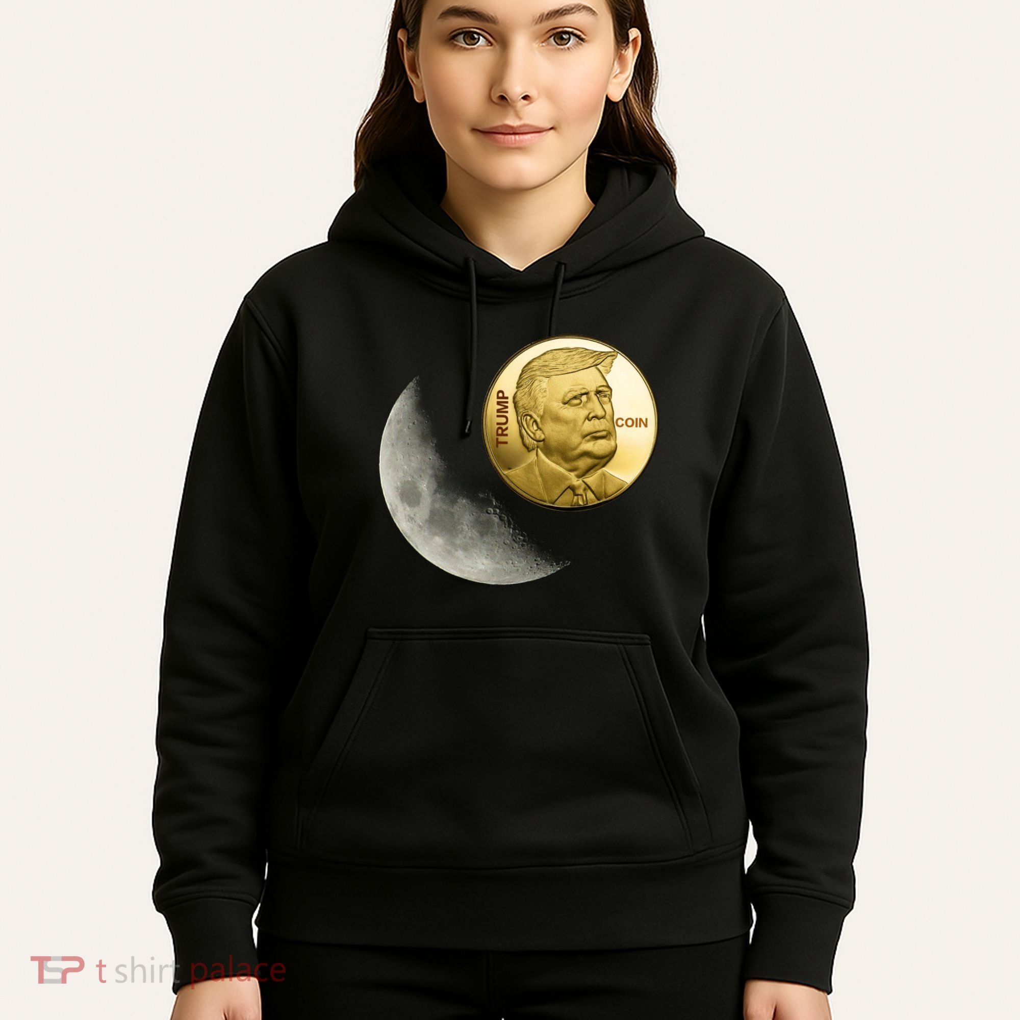 $Trump To The Moon Hoodie