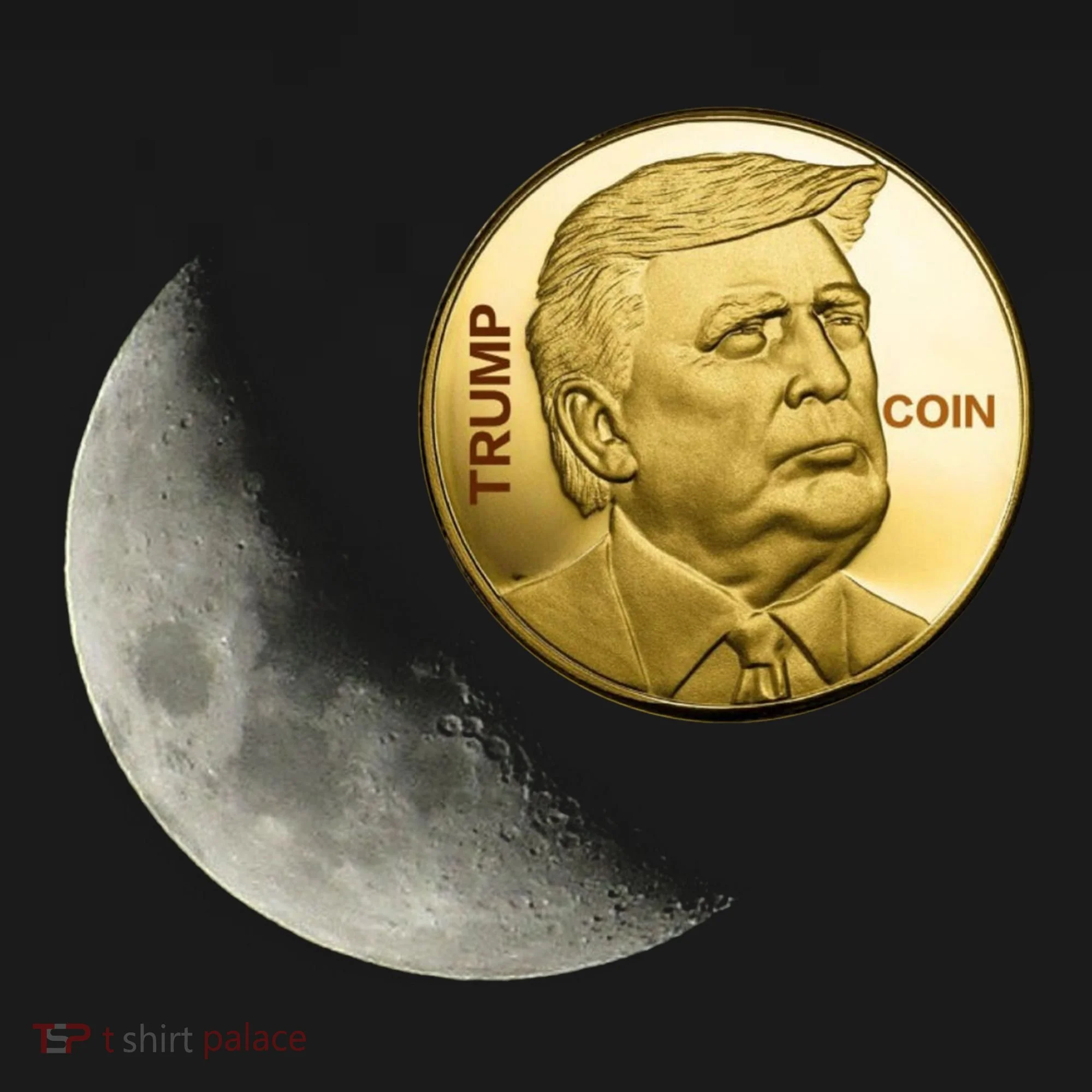 $Trump To The Moon Button