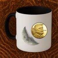 $Trump To The Moon Coffee Mug thumb 2