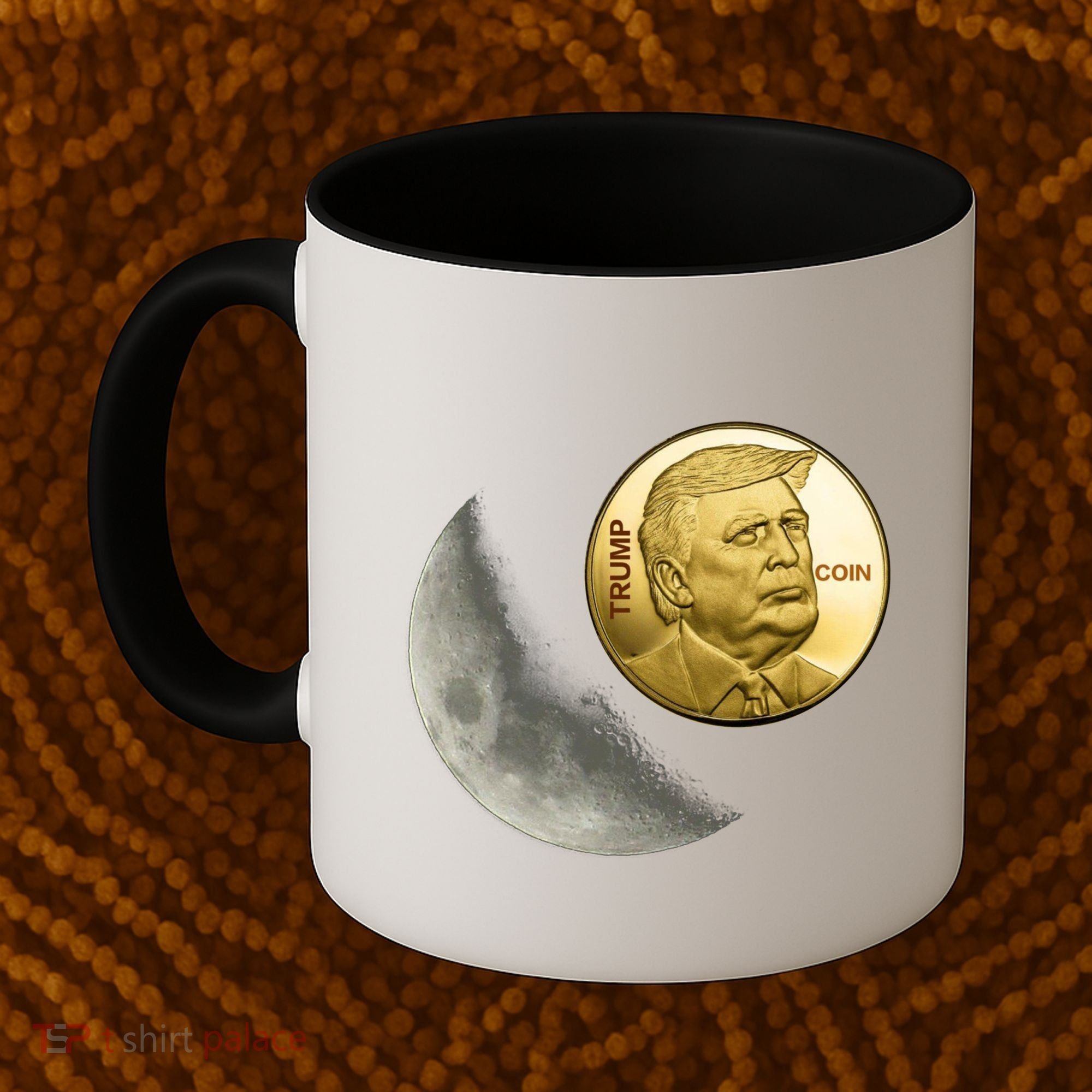 $Trump To The Moon Coffee Mug