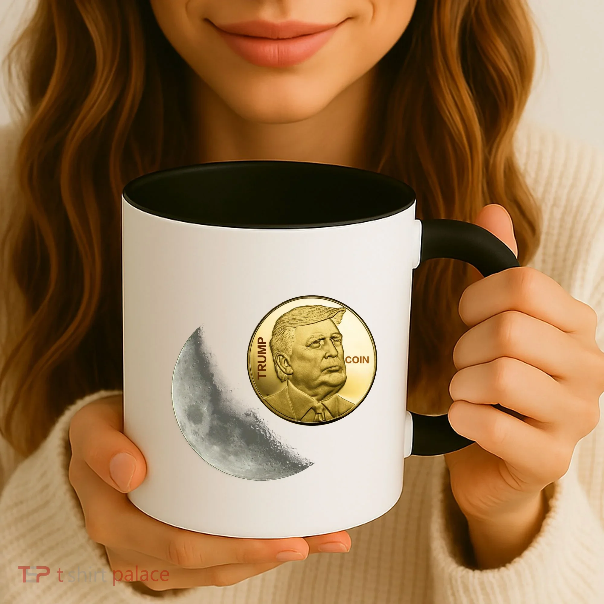 $Trump To The Moon Coffee Mug