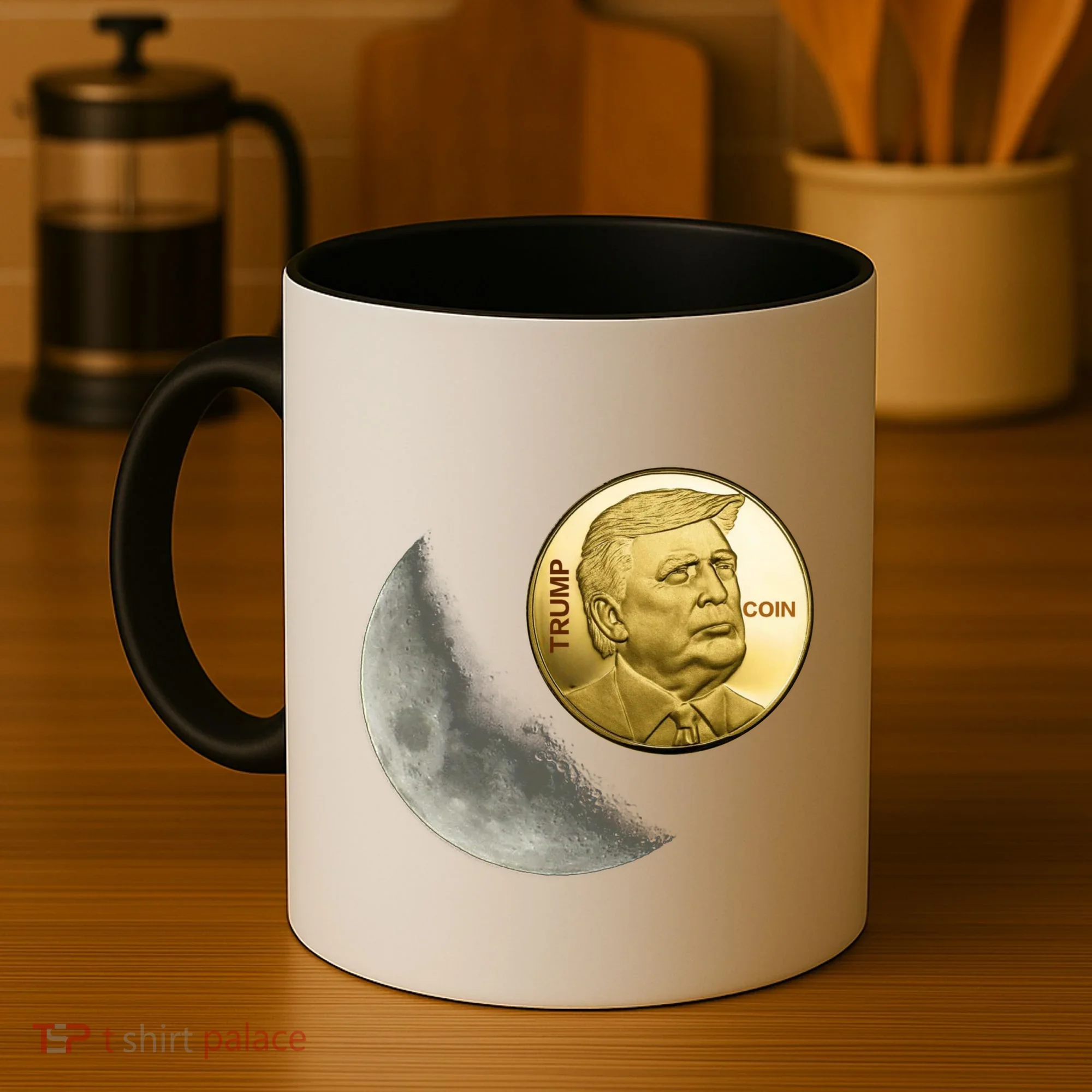$Trump To The Moon Coffee Mug