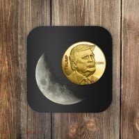 $Trump To The Moon Coaster thumb 0