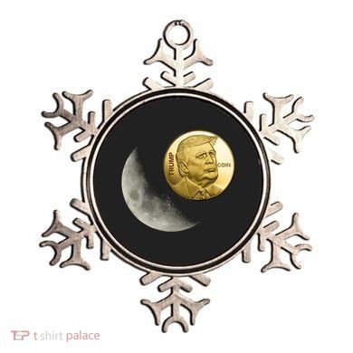 $Trump To The Moon Ornament