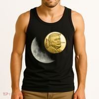 $Trump To The Moon Tank Top thumb 3