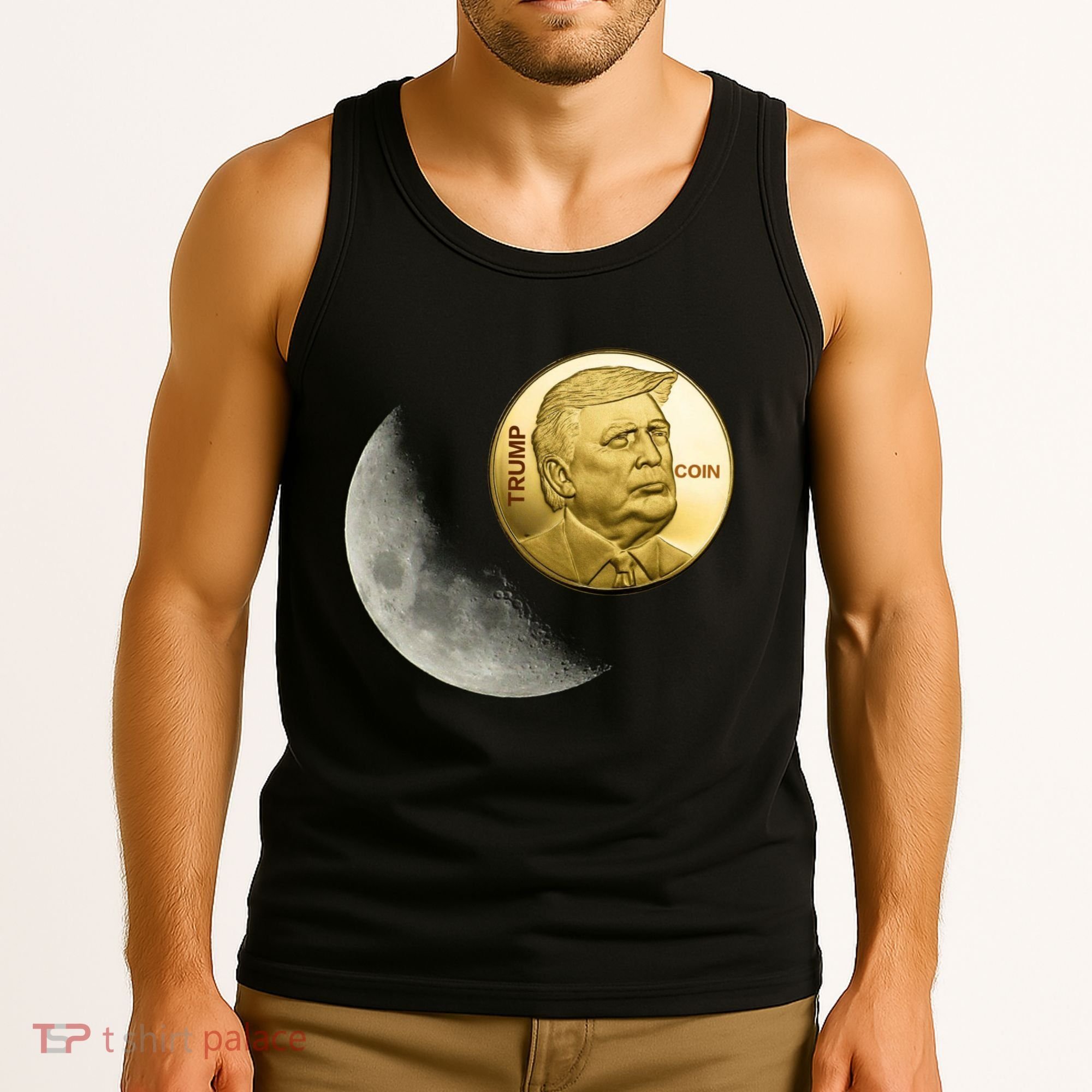 $Trump To The Moon Tank Top
