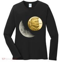$Trump To The Moon Women's Long Sleeve Shirt thumb 0