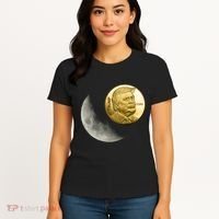 $Trump To The Moon Women's T-Shirt thumb 4