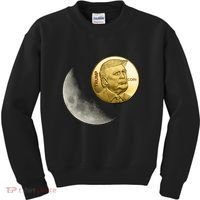 $Trump To The Moon Kids Sweatshirt thumb 0