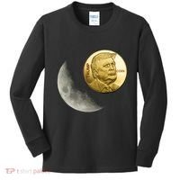 $Trump To The Moon Kids Long Sleeve Shirt thumb 0