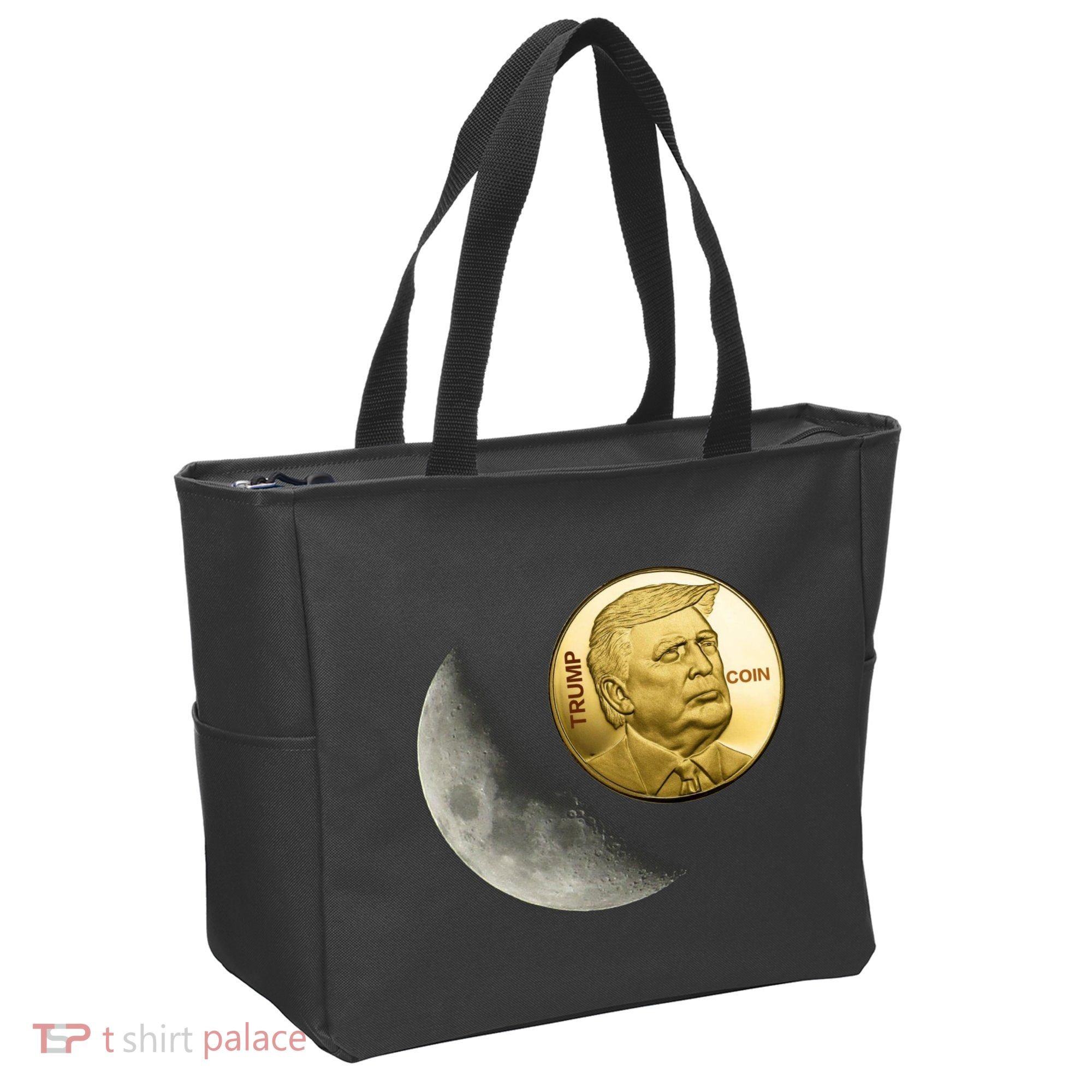 $Trump To The Moon Tote Bag