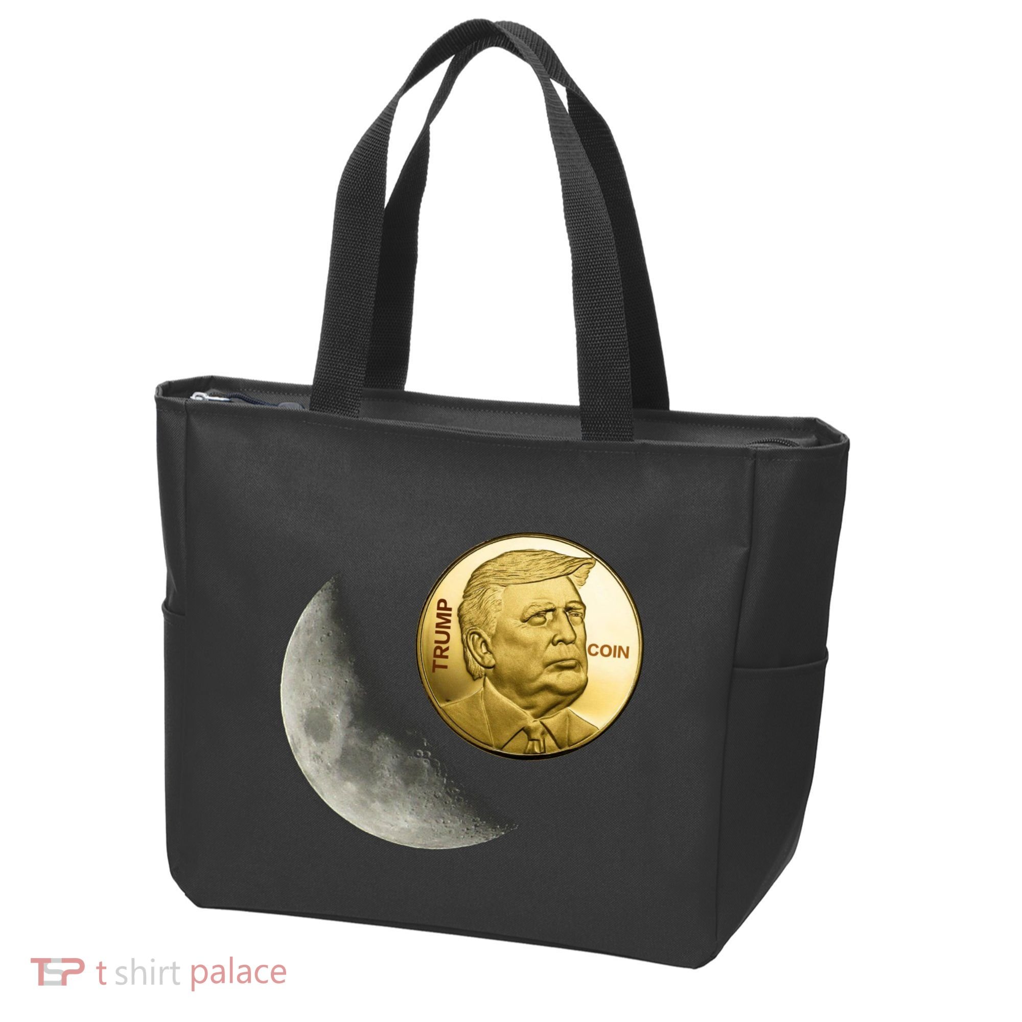 $Trump To The Moon Tote Bag