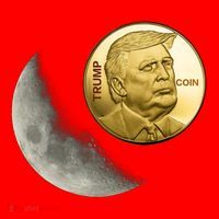 $Trump To The Moon Santa Hat thumb 1