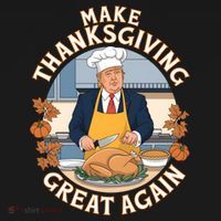 Trump Thanksgiving Turkey Make Thanksgiving Great Again Meaningful Gift Backpack thumb 2