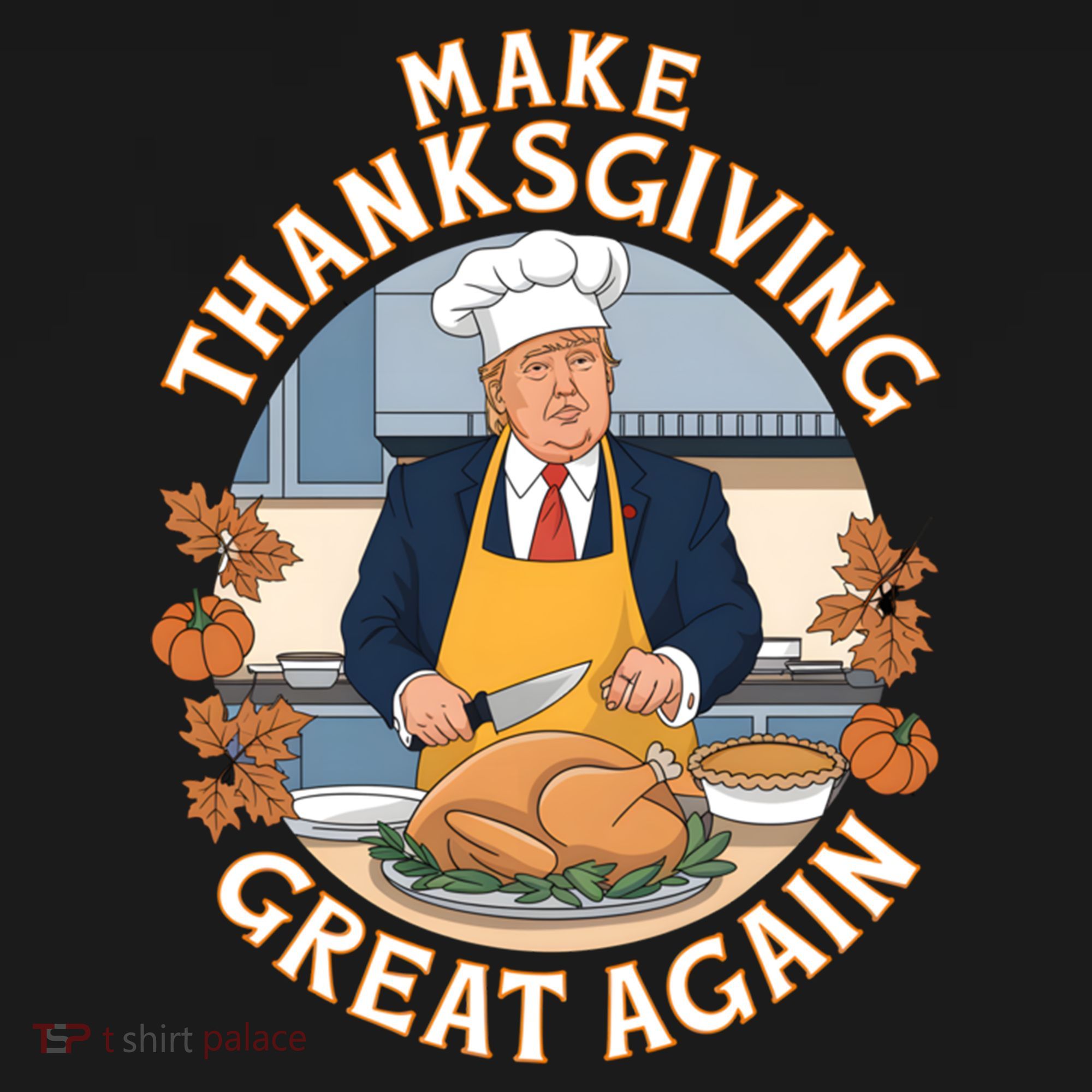 Trump Thanksgiving Turkey Make Thanksgiving Great Again Meaningful Gift Women's Hoodie