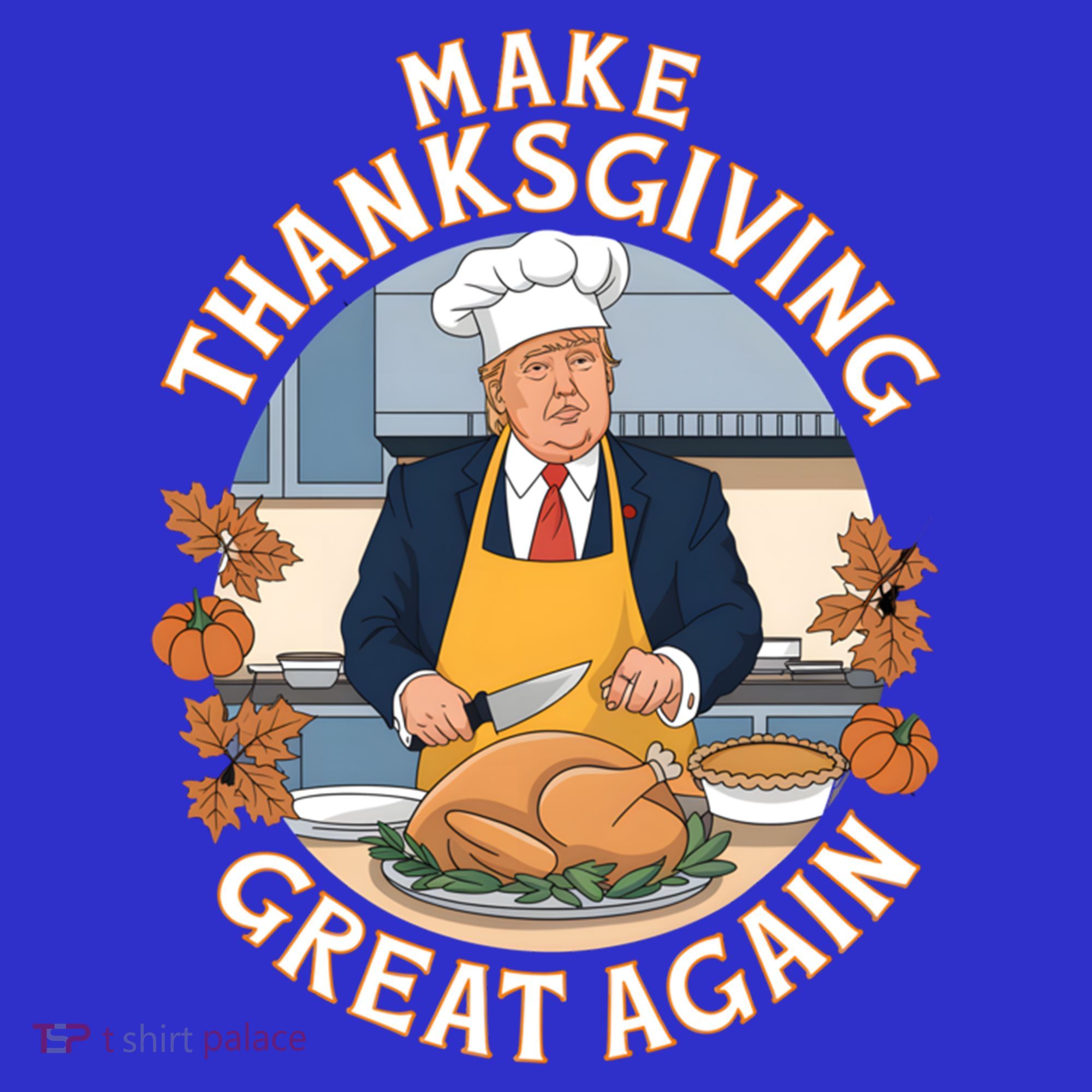 Trump Thanksgiving Turkey Make Thanksgiving Great Again Meaningful Gift Women's Tank Top