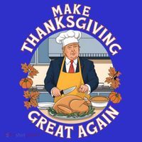 Trump Thanksgiving Turkey Make Thanksgiving Great Again Meaningful Gift Baby Bodysuit thumb 2
