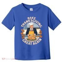 Trump Thanksgiving Turkey Make Thanksgiving Great Again Meaningful Gift Toddler T-Shirt thumb 0