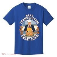Trump Thanksgiving Turkey Make Thanksgiving Great Again Meaningful Gift Kids T-Shirt thumb 0