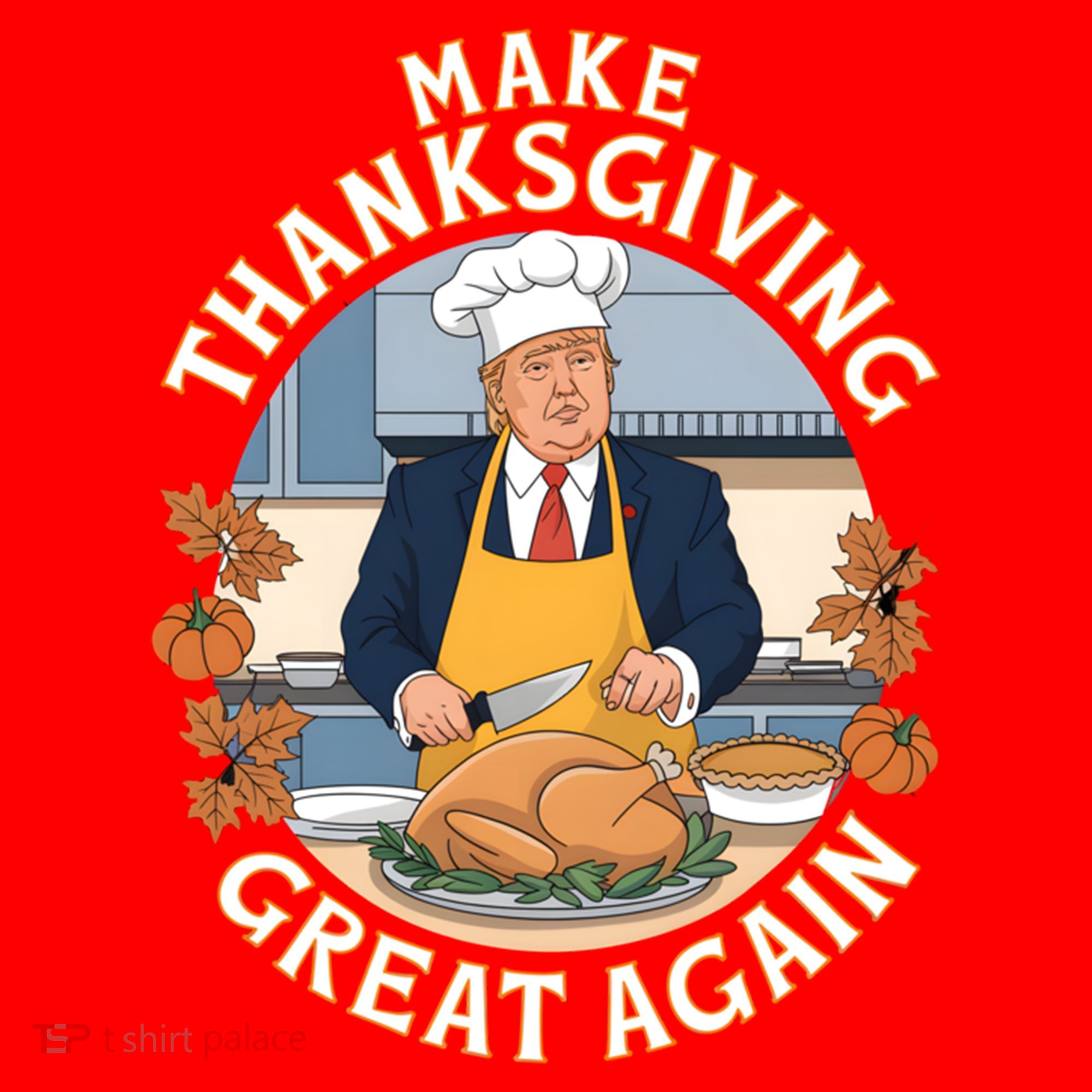 Trump Thanksgiving Turkey Make Thanksgiving Great Again Meaningful Gift Santa Hat