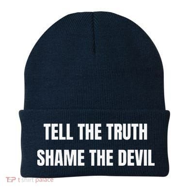 Tell The Truth Shame The Devil Beanie