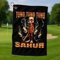 Tung Tung Tung Sahur Golf Towel thumb 1