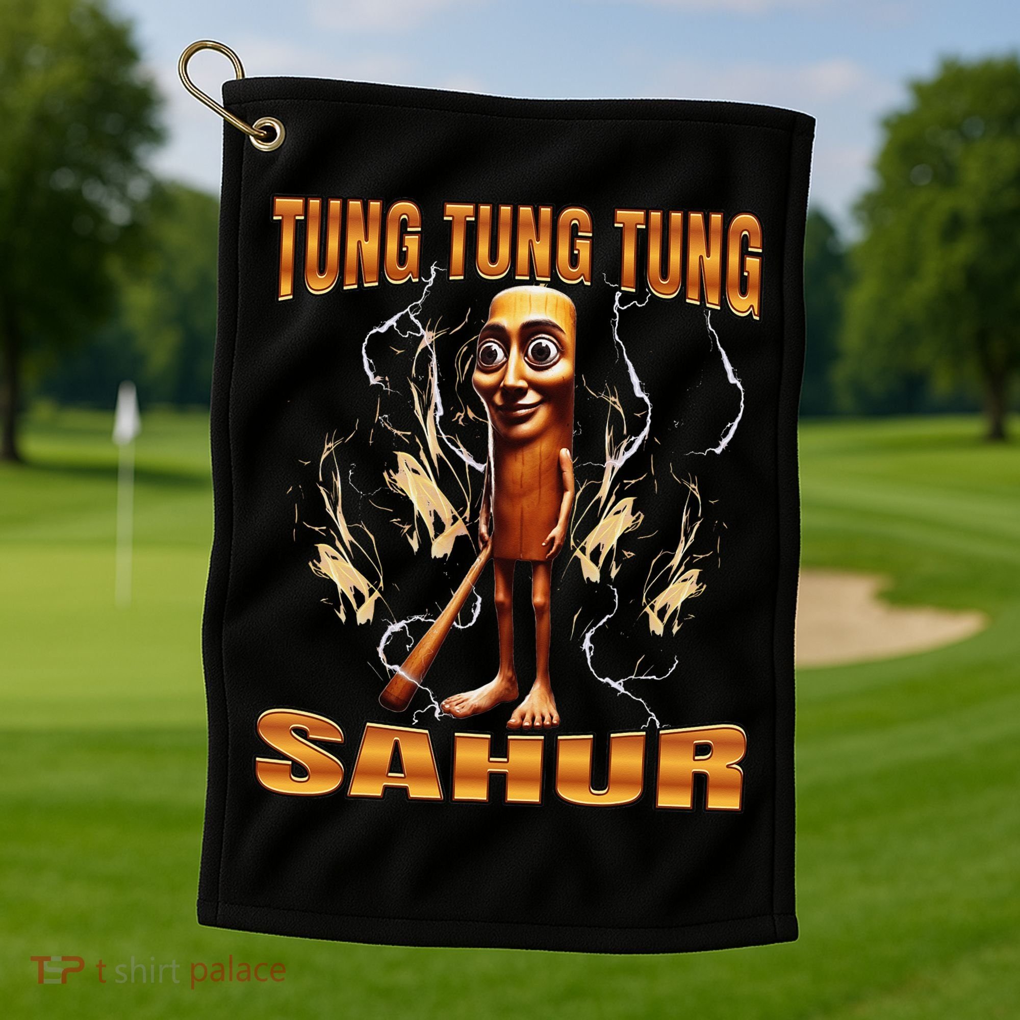 Tung Tung Tung Sahur Golf Towel
