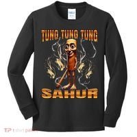 Tung Tung Tung Sahur Kids Long Sleeve Shirt thumb 0
