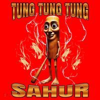 Tung Tung Tung Sahur Santa Hat thumb 1