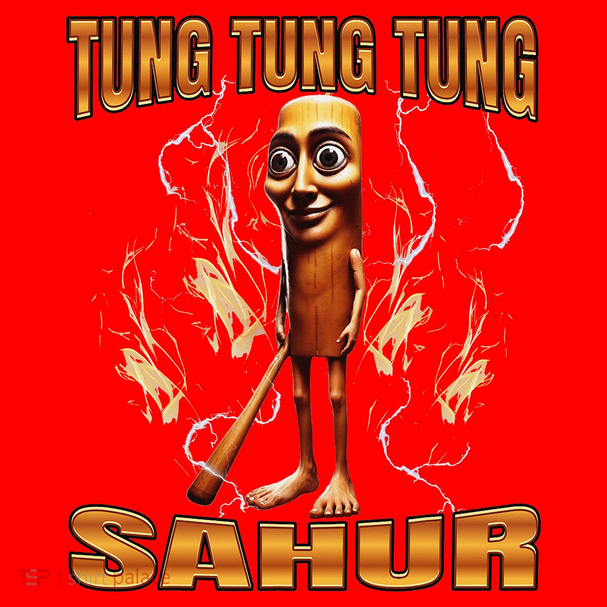Tung Tung Tung Sahur Santa Hat