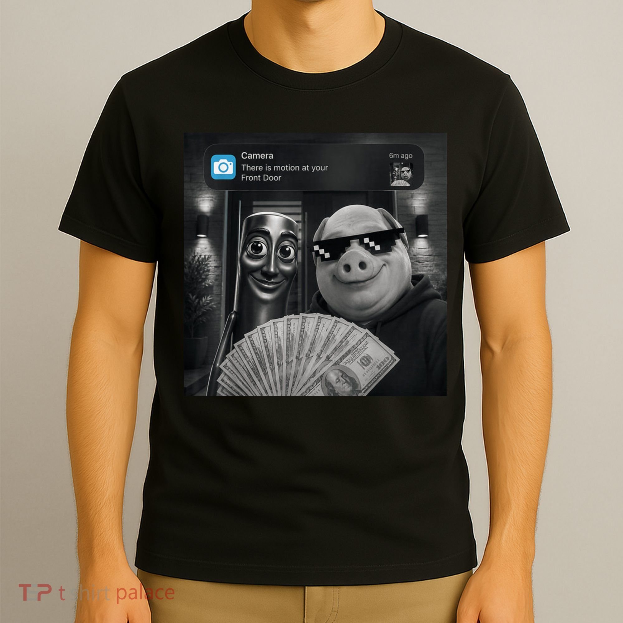 Tung Tung Tung Sahur John Pork Meme Brainrot T-Shirt