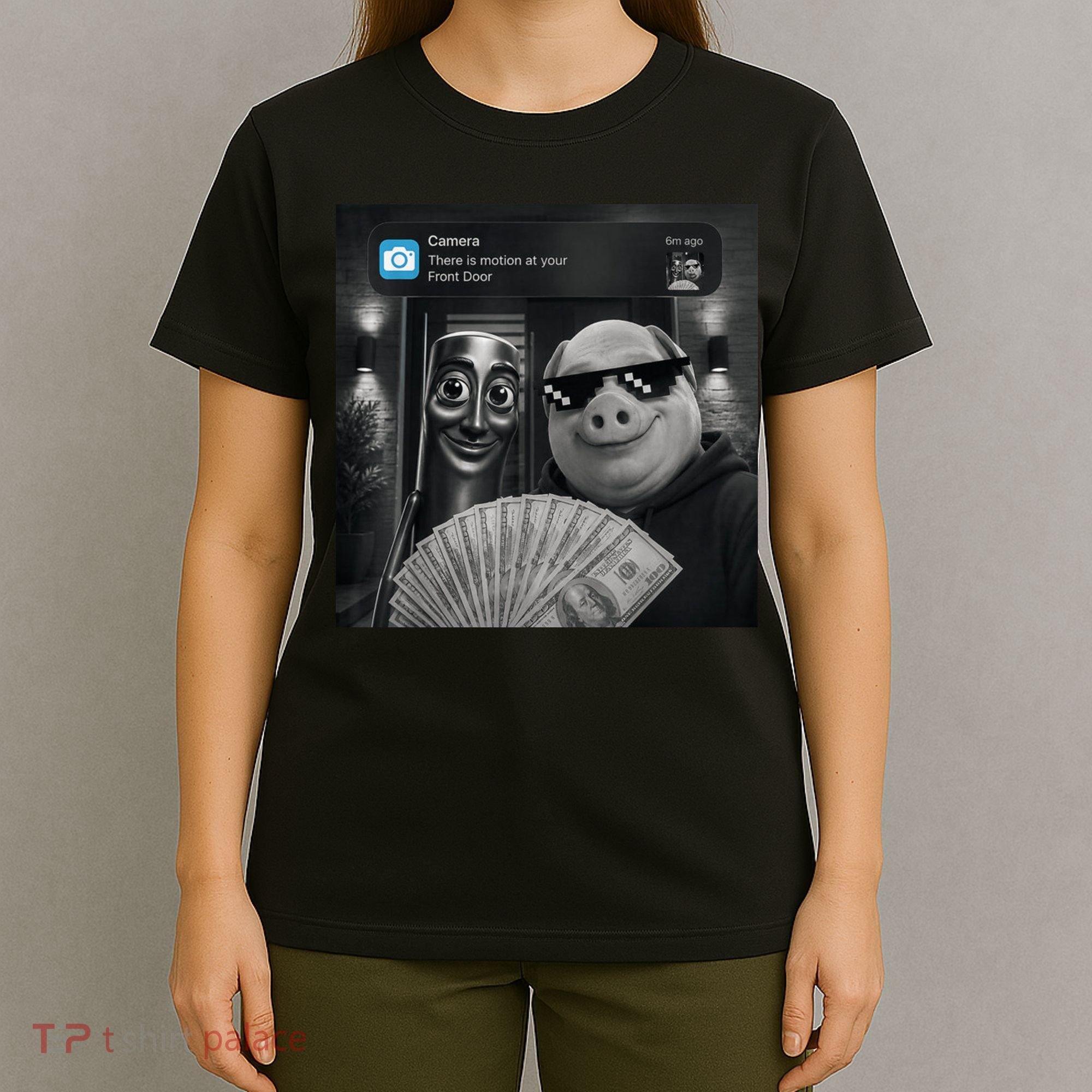 Tung Tung Tung Sahur John Pork Meme Brainrot T-Shirt