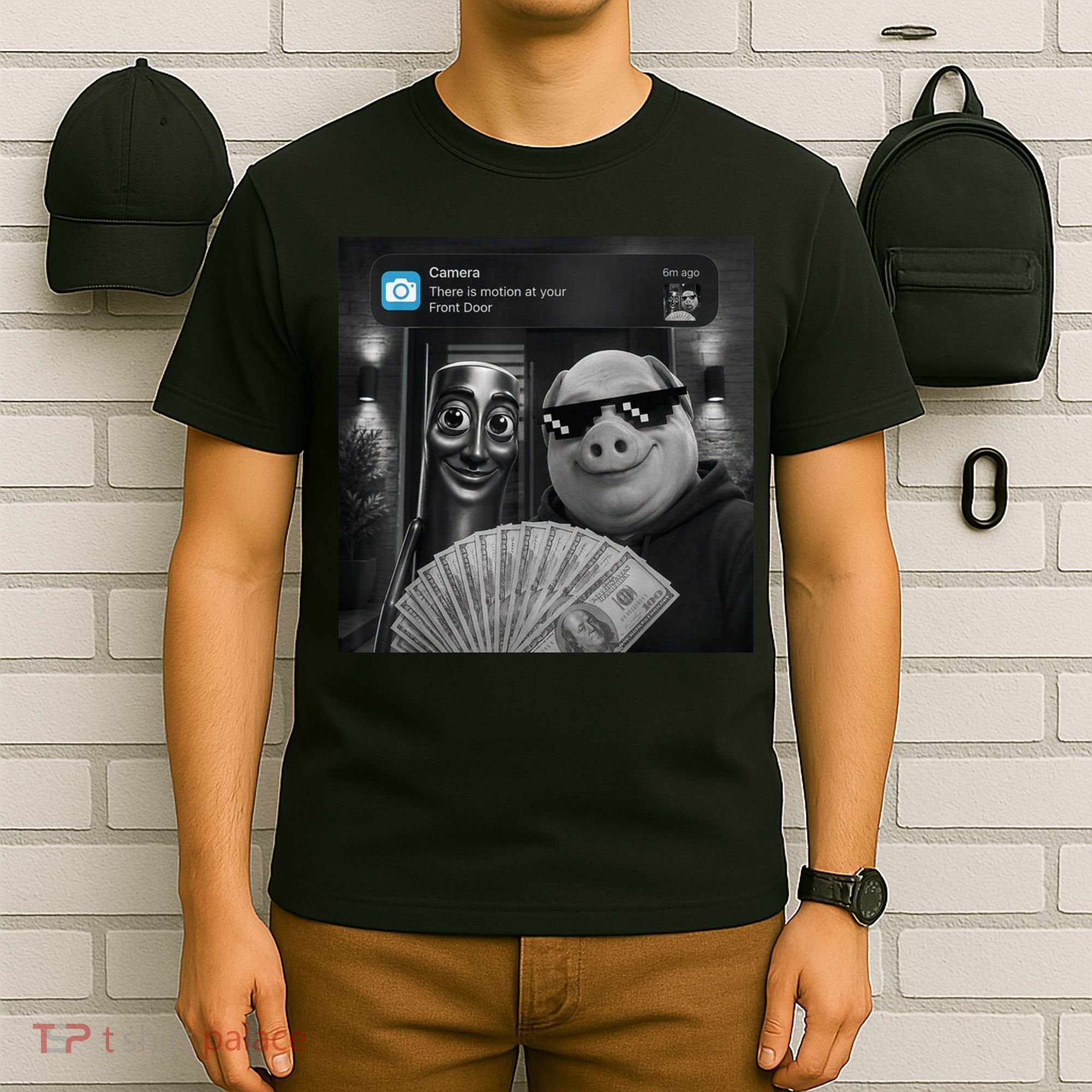 Tung Tung Tung Sahur John Pork Meme Brainrot T-Shirt