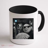 Tung Tung Tung Sahur John Pork Meme Brainrot Coffee Mug thumb 1
