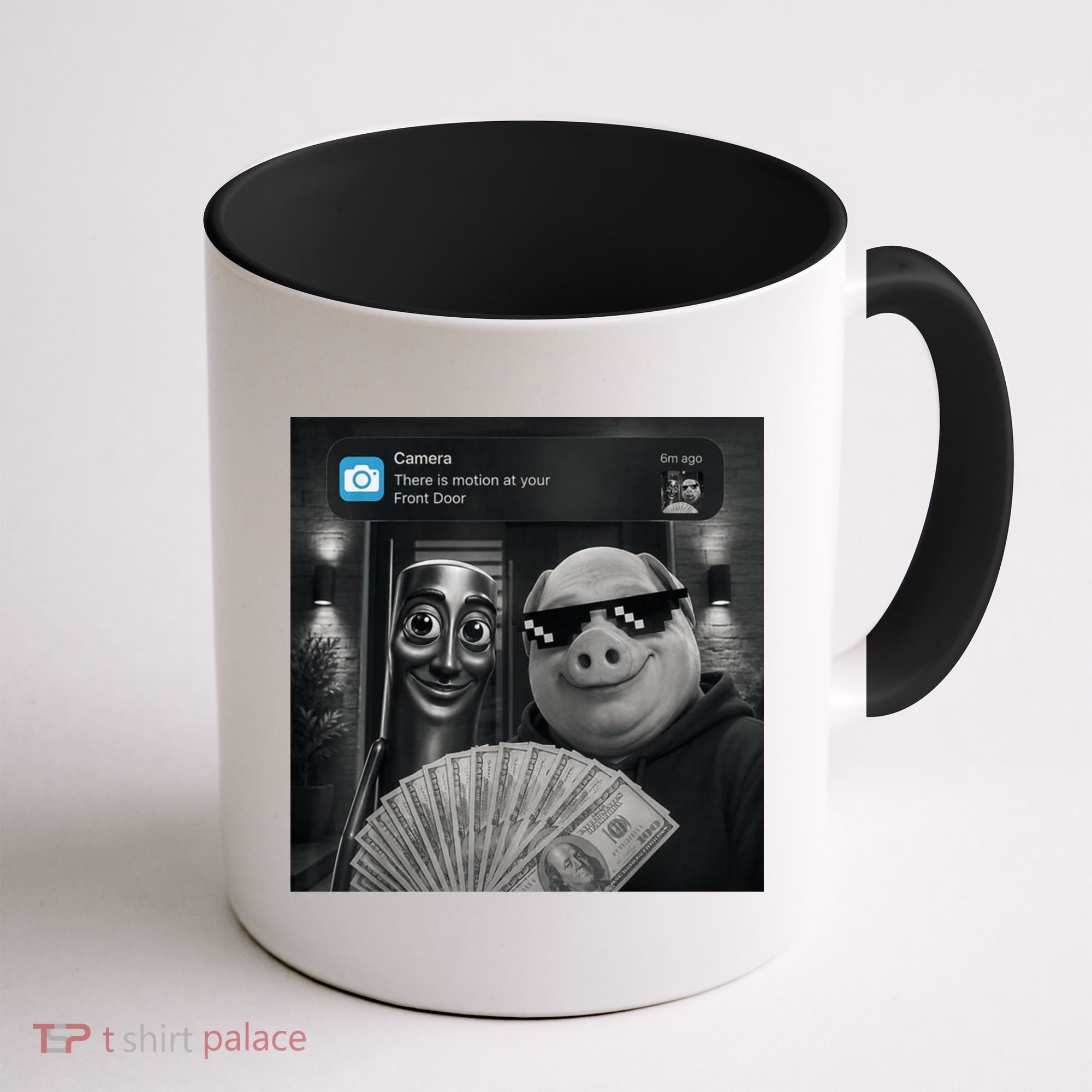Tung Tung Tung Sahur John Pork Meme Brainrot Coffee Mug