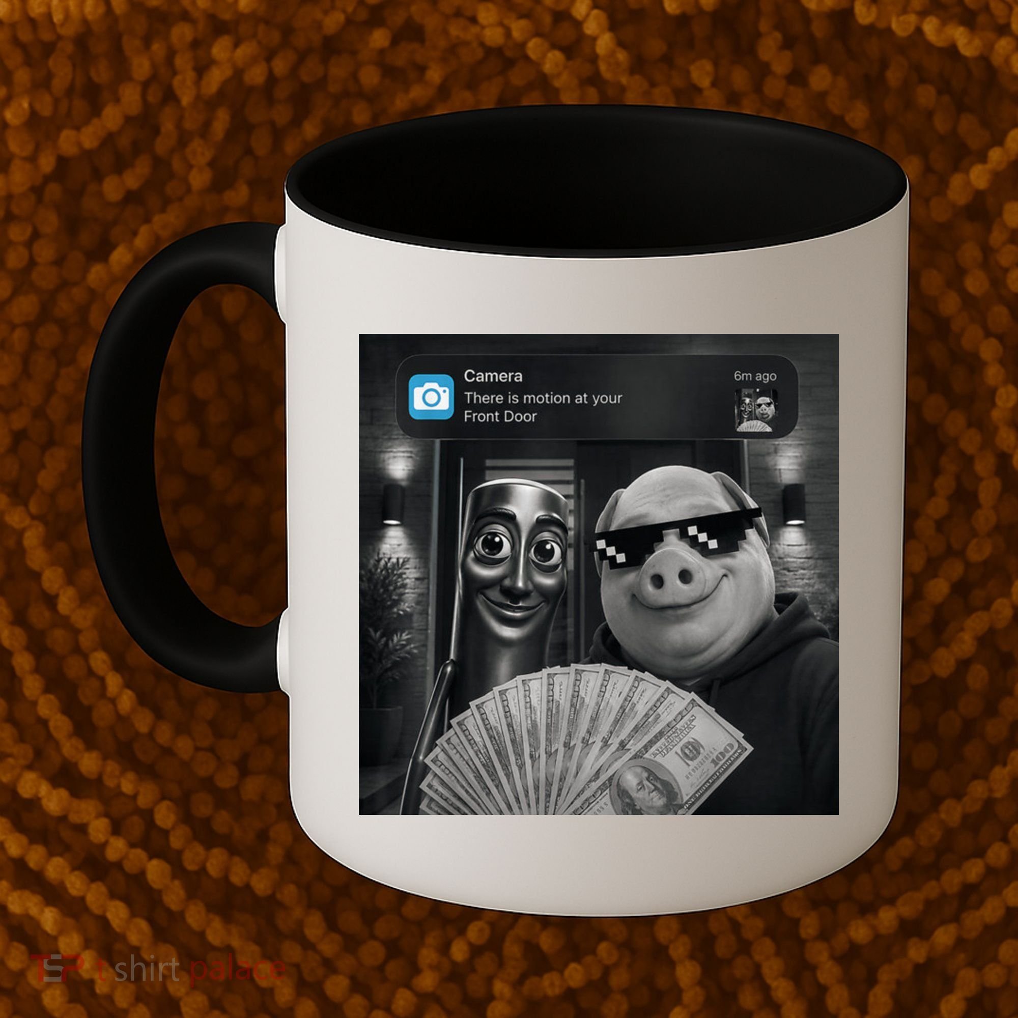 Tung Tung Tung Sahur John Pork Meme Brainrot Coffee Mug