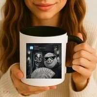 Tung Tung Tung Sahur John Pork Meme Brainrot Coffee Mug thumb 3