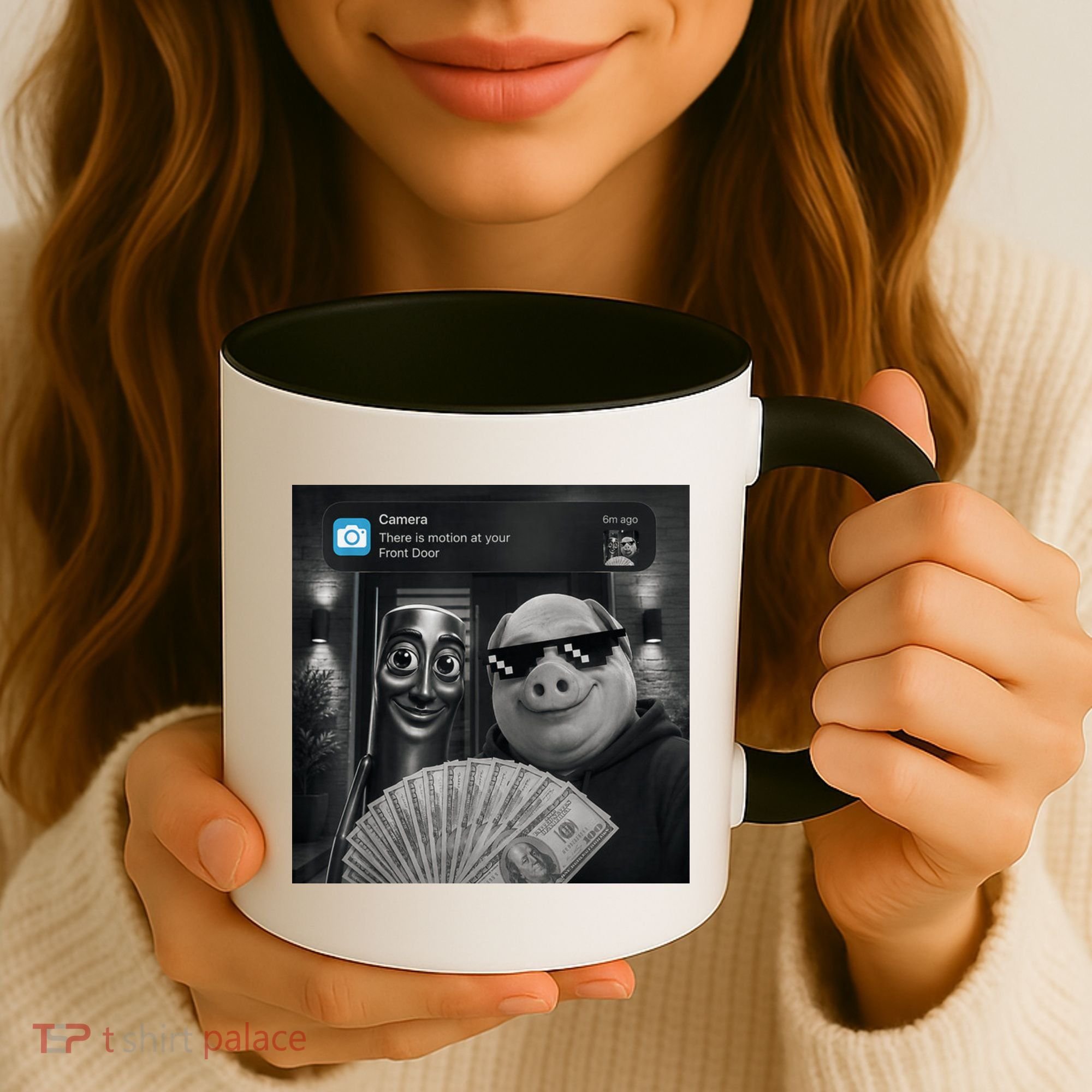 Tung Tung Tung Sahur John Pork Meme Brainrot Coffee Mug
