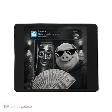 Tung Tung Tung Sahur John Pork Meme Brainrot Mousepad