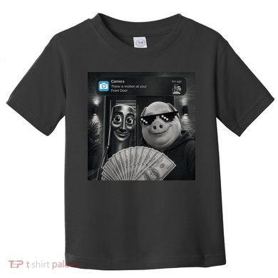 Tung Tung Tung Sahur John Pork Meme Brainrot Toddler T-Shirt