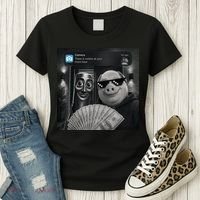 Tung Tung Tung Sahur John Pork Meme Brainrot Women's T-Shirt thumb 3