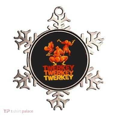 Twerkey Twerking Turkey Funny Thanksgiving Twerk Turkey Ornament