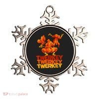 Twerkey Twerking Turkey Funny Thanksgiving Twerk Turkey Ornament thumb 0