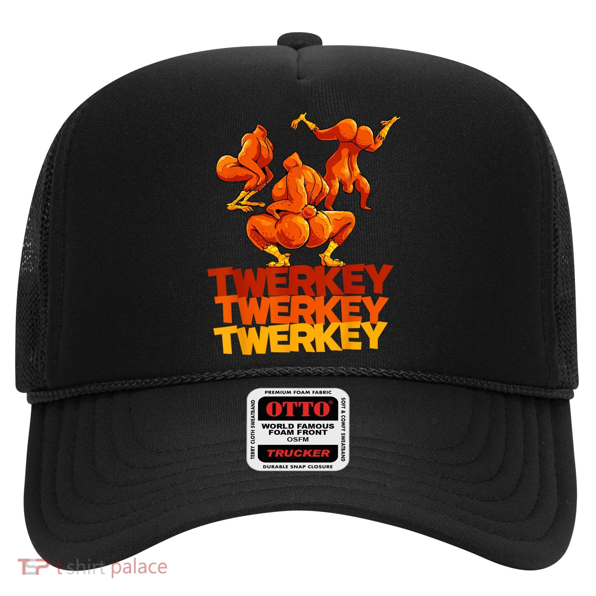 Twerkey Twerking Turkey Funny Thanksgiving Twerk Turkey Hat