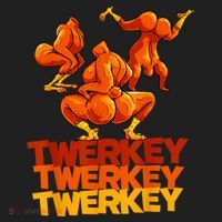 Twerkey Twerking Turkey Funny Thanksgiving Twerk Turkey Hat thumb 2